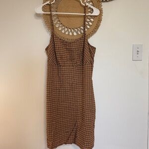 NWT Wild Fable Plaid Mini Dress Size Large